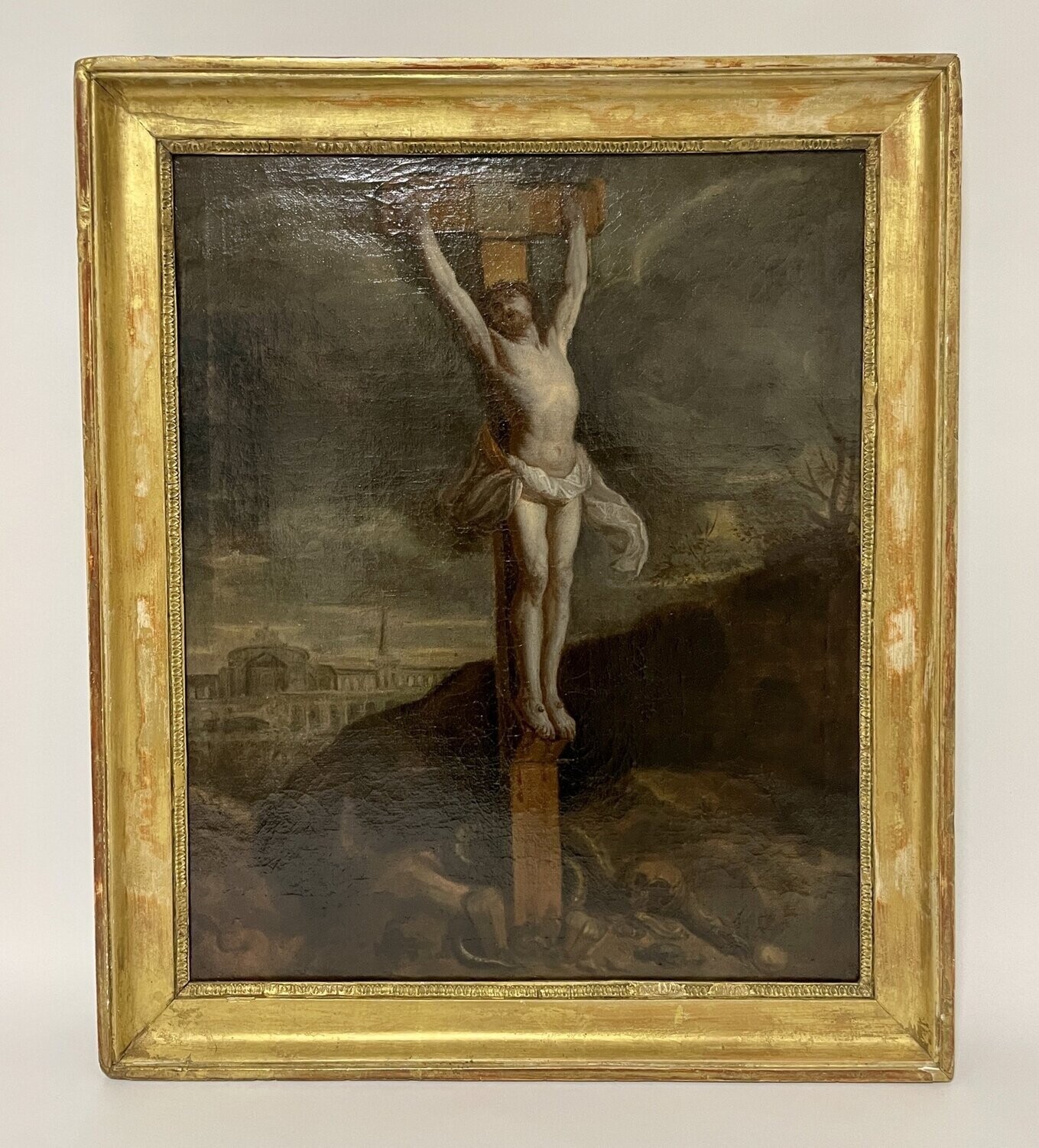 Oil on Canvas of the Crucifixion