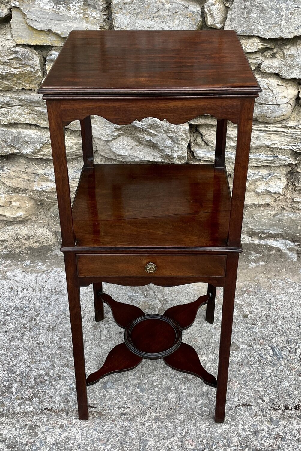 Georgian Mahogany Washstand