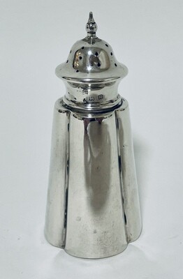 Antique Solid Silver Pepper Pot