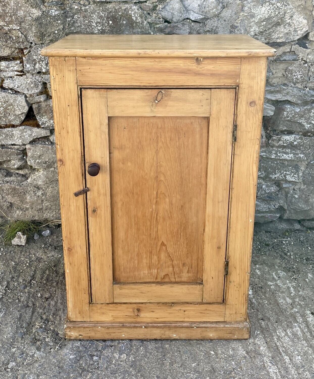 Antique Stripped Pine Cupboard