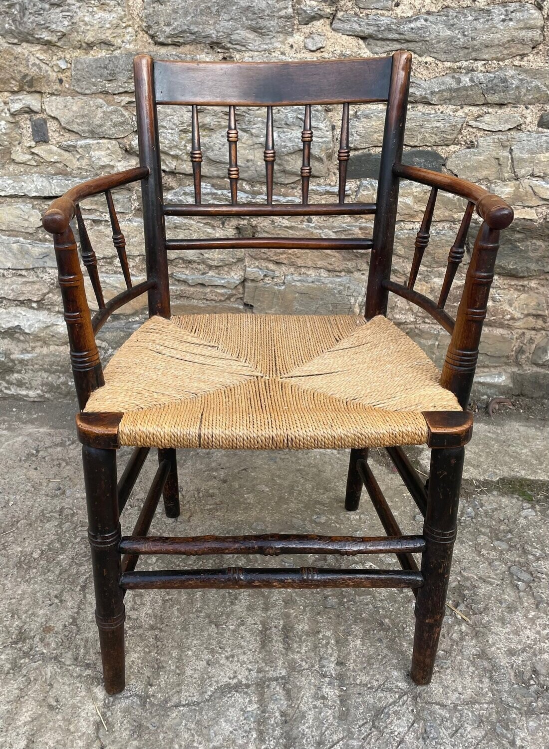 Rush Seat Sussex Chair