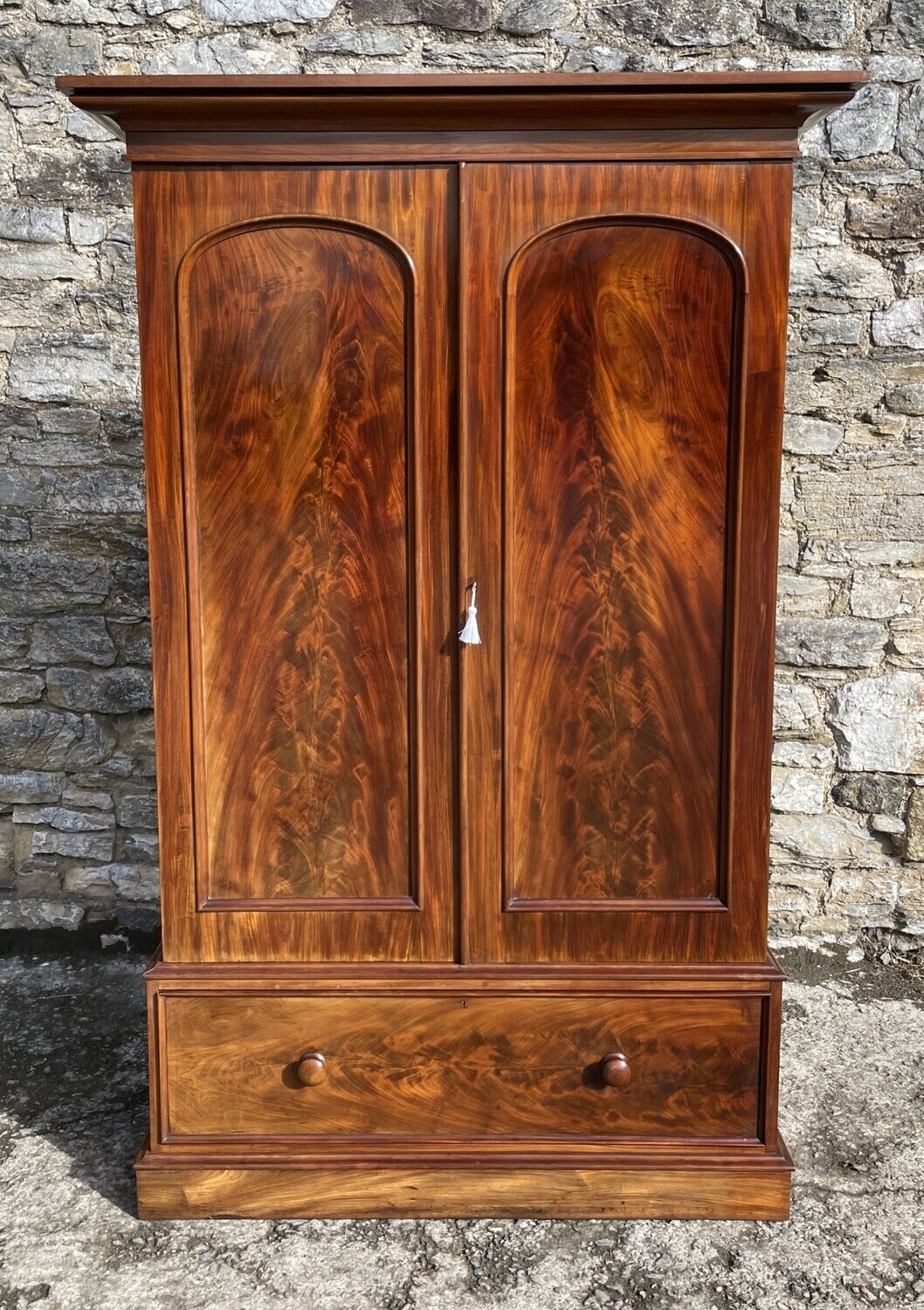 Victorian Mahogany Wardrobe
