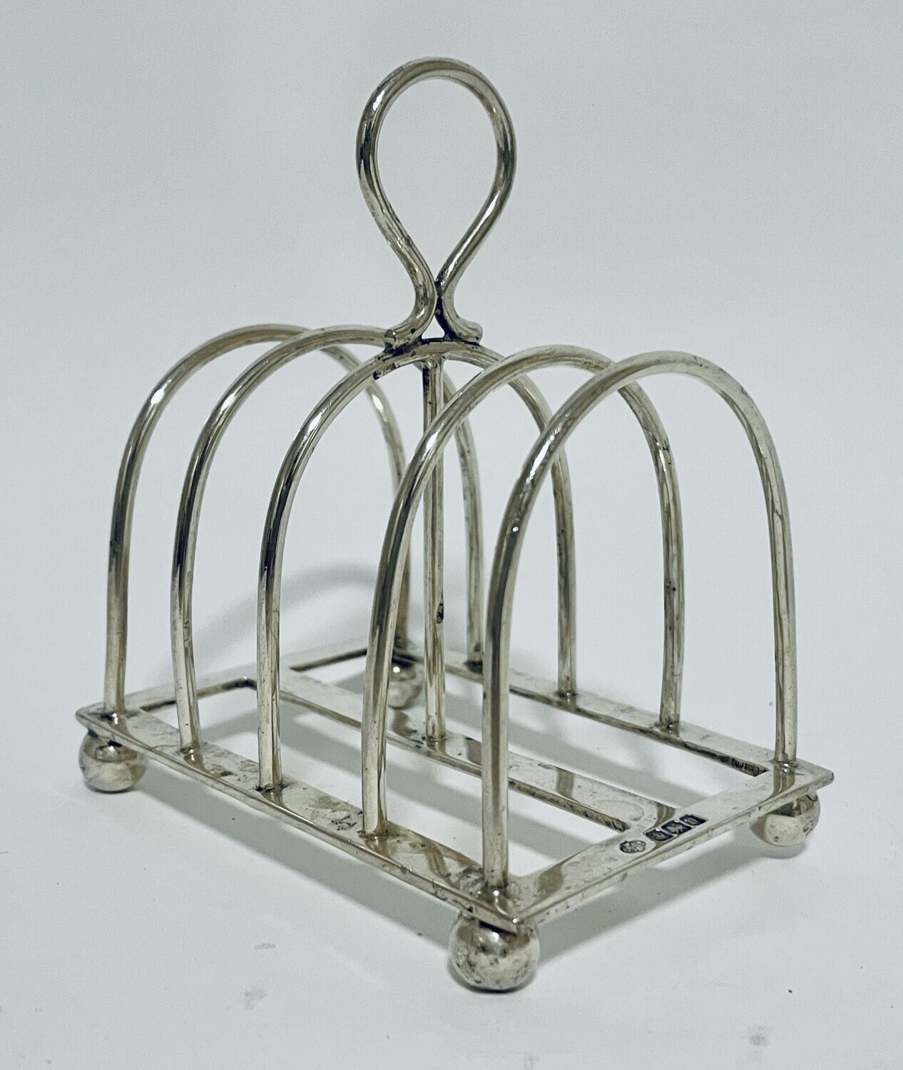 Victorian Silver Toast Rack