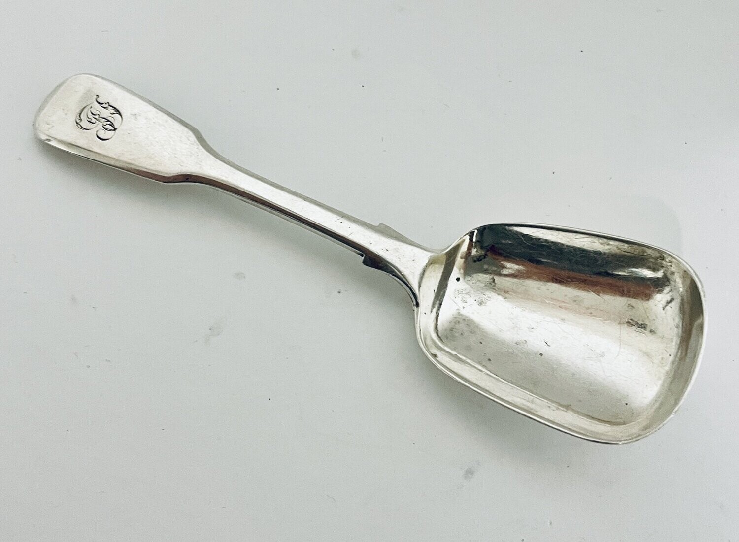 Georgian Silver Caddy Spoon