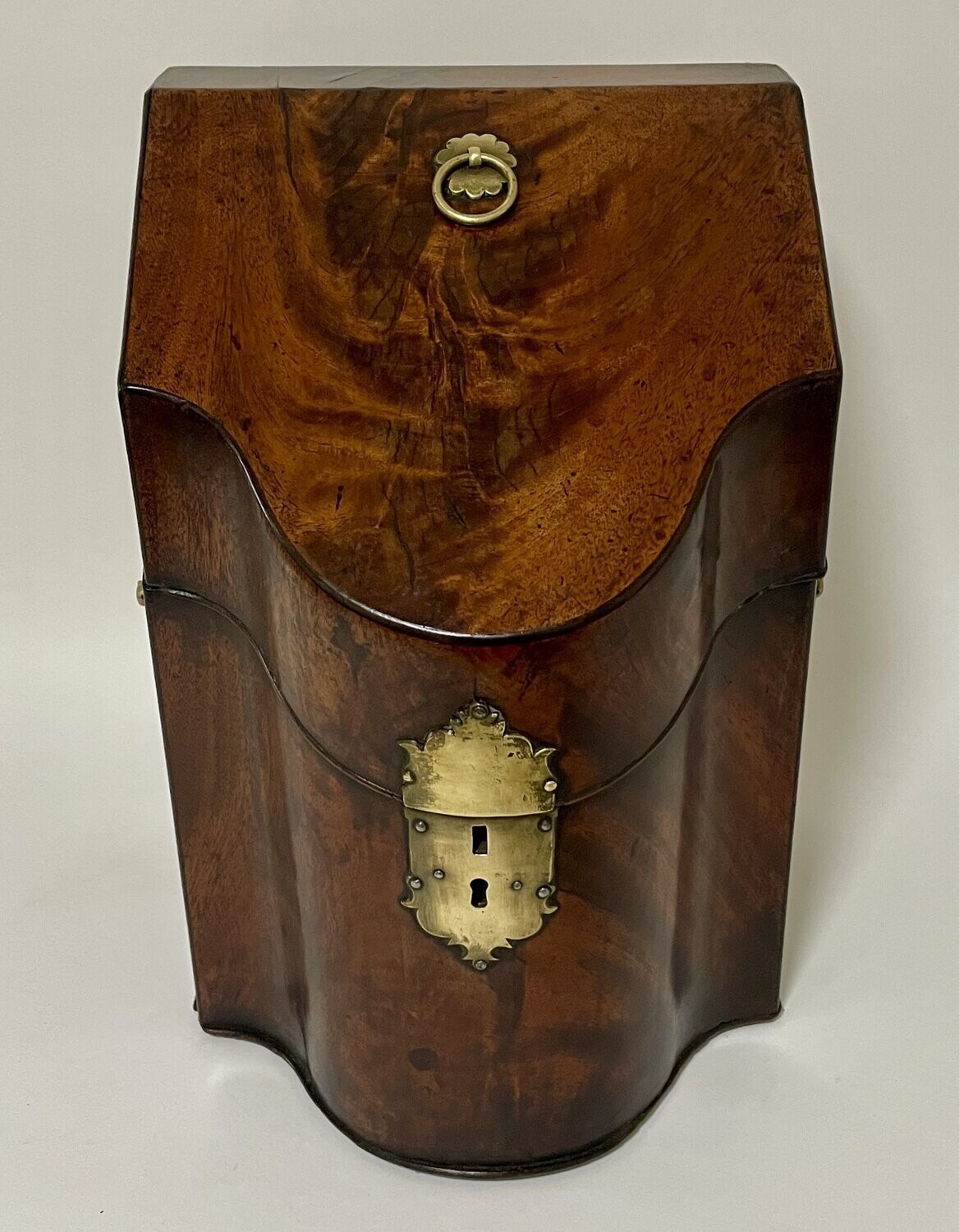 Georgian Mahogany Fitted Knife Box