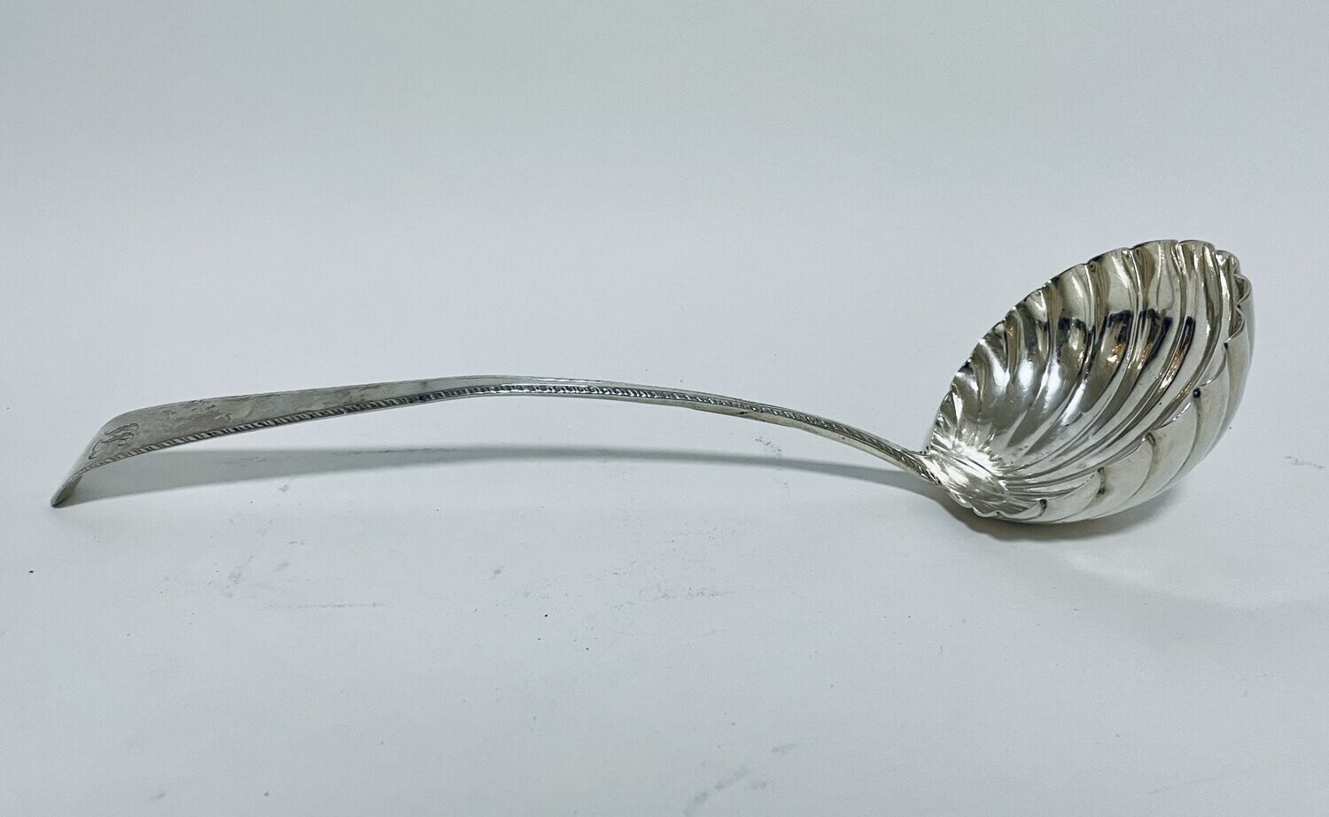 Large Georgian Silver Ladle