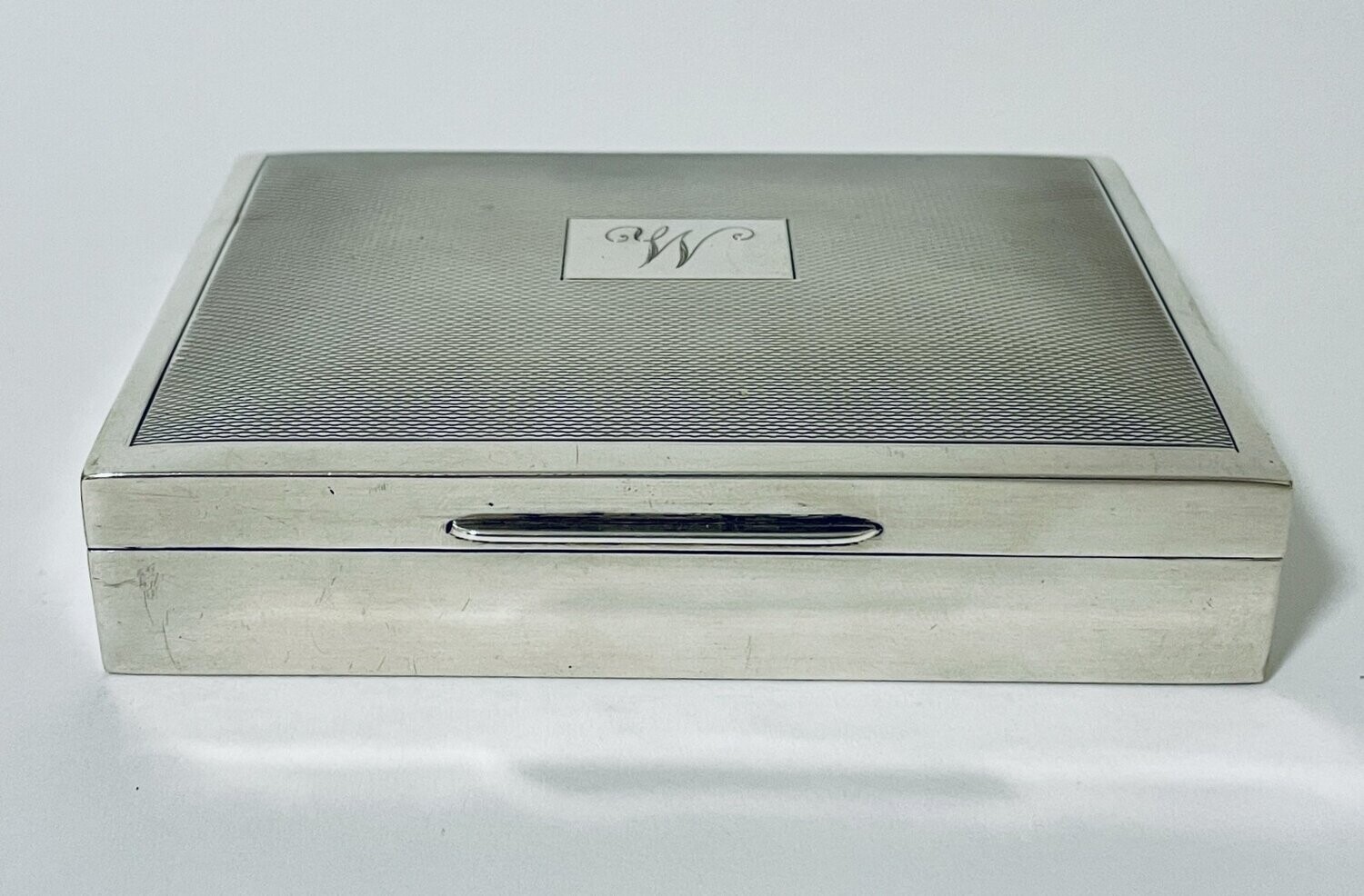Small Sterling Silver Cigarette Box