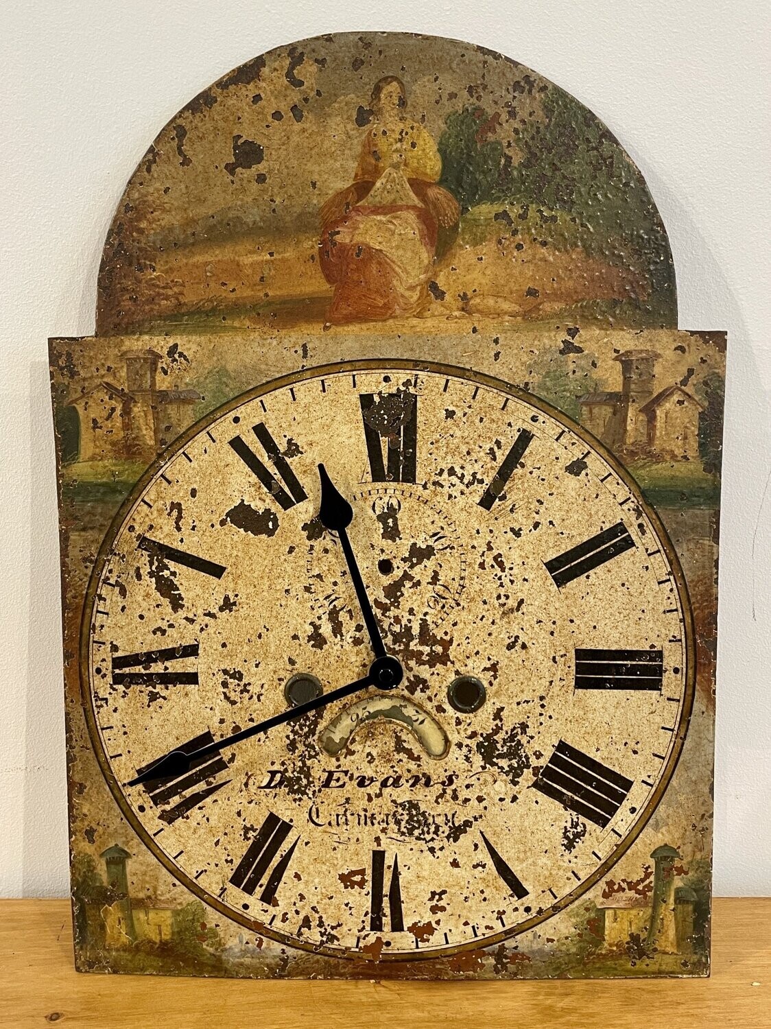 Antique Clock Face converted to Quartz