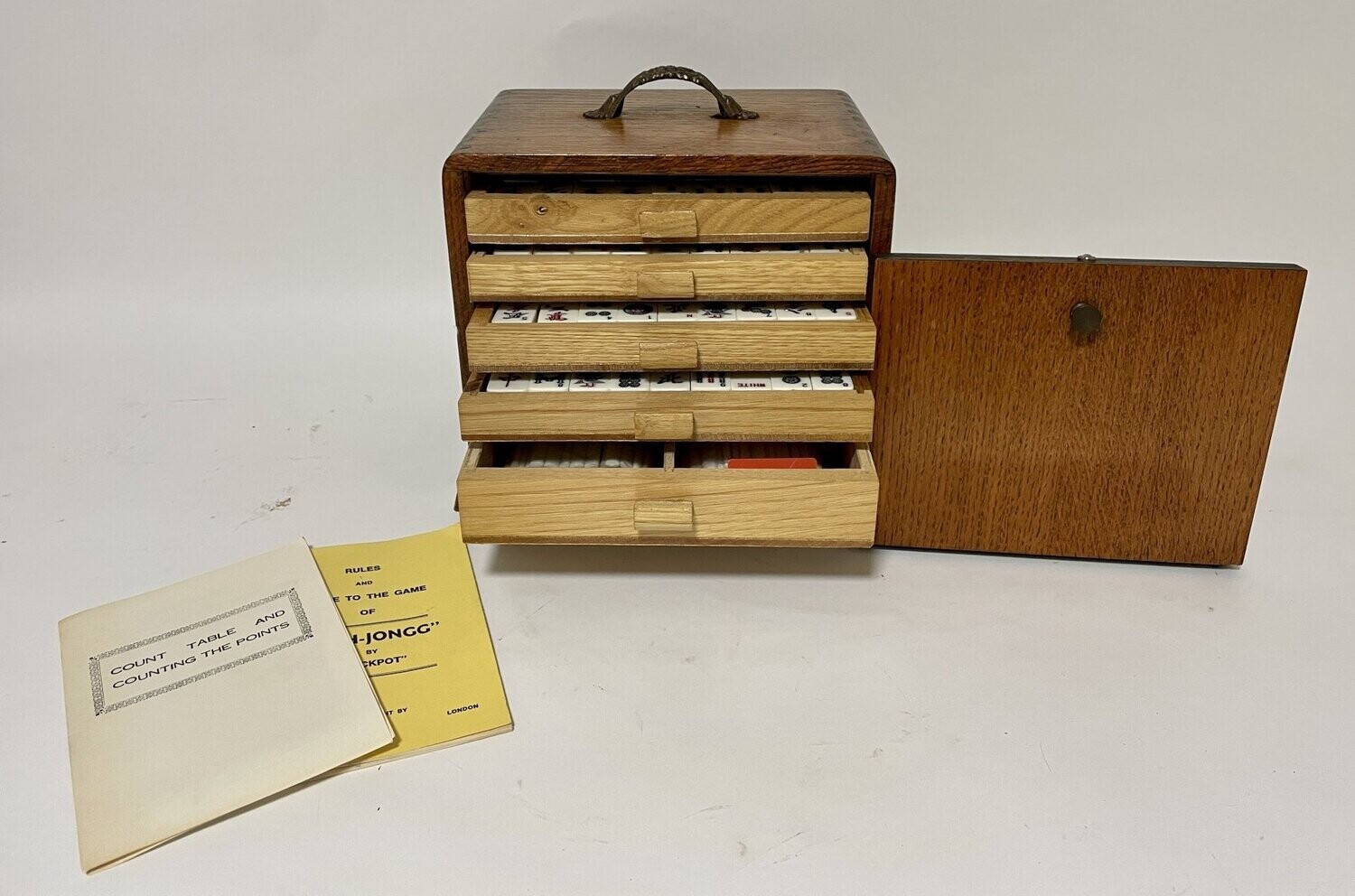 Vintage Mahjong Set in Box