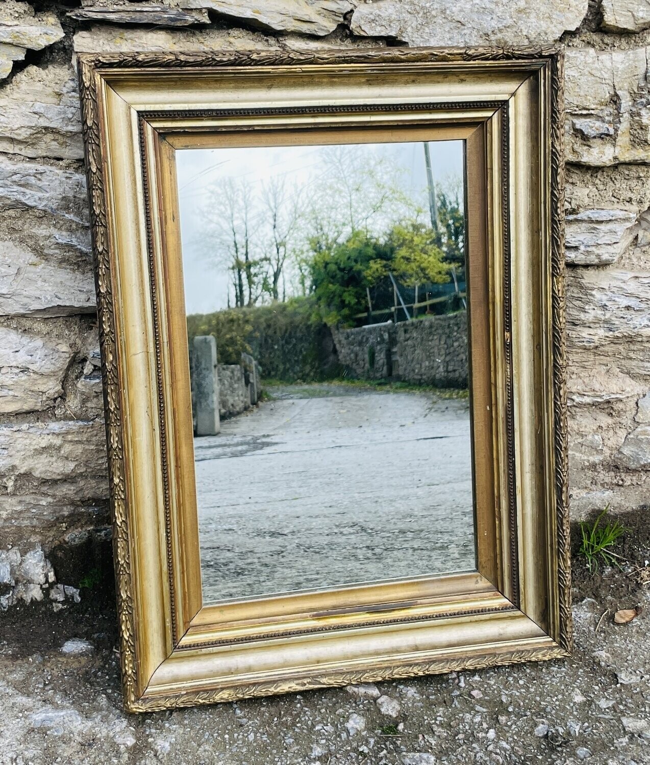 Antique Gilt Framed Mirror