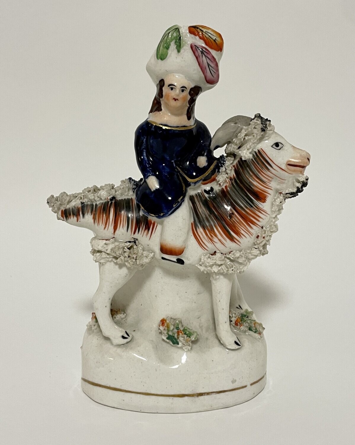 Victorian Staffordshire Figure of a Goat