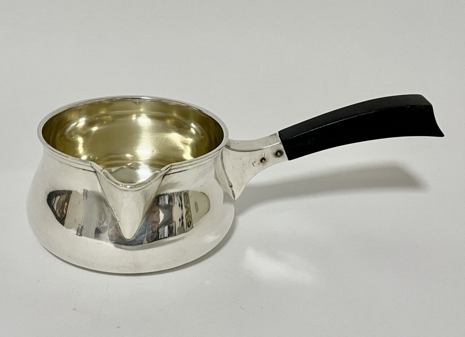 Antique Danish Silver Brandy Warmer