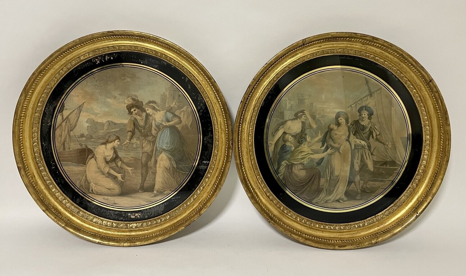 Pair of Engravings after Angelica Kauffman