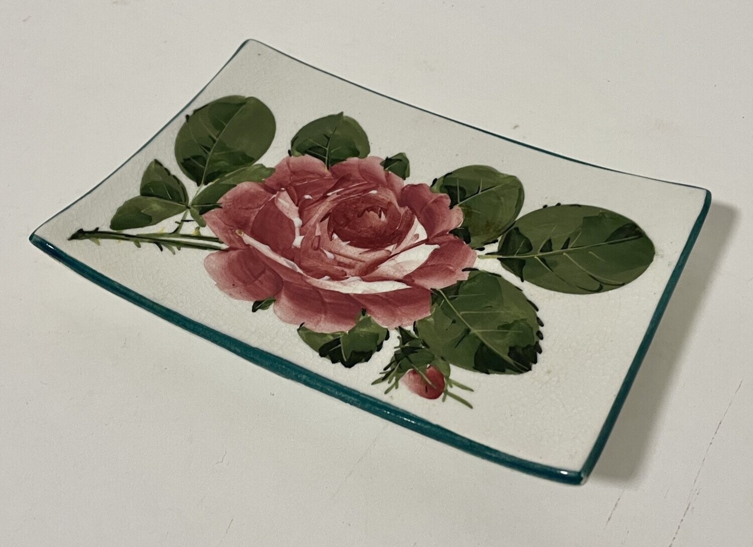 Wemyss Ware Cabbage Rose Pin Dish