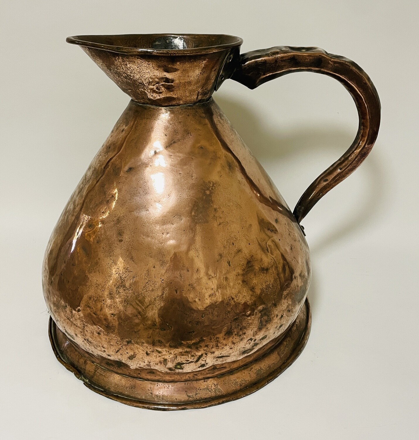 Huge Victorian Copper 5 Gallon Jug