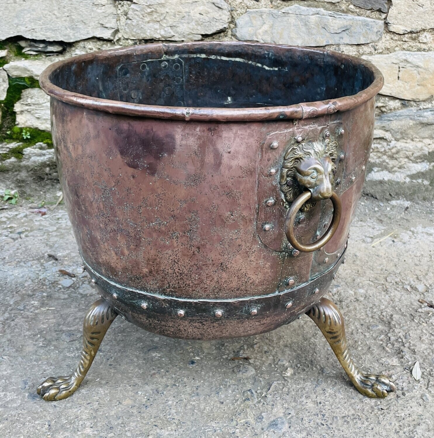 Victorian 8 Gallon Copper Boiler