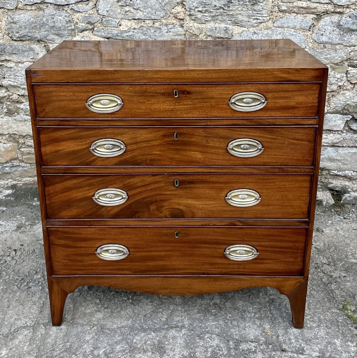 Small Georgian Mahogany Chest of Drawers
