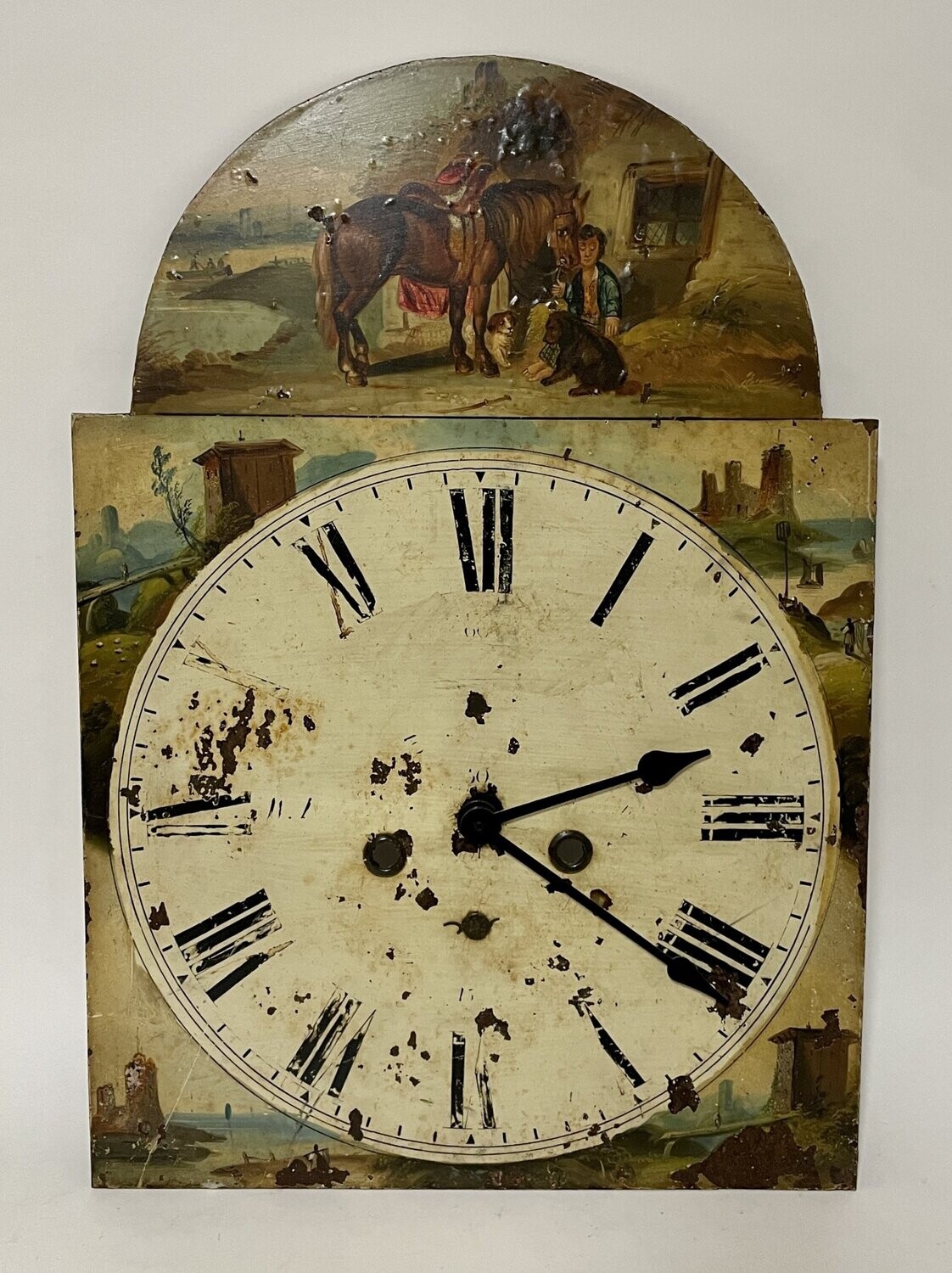 Antique Clock Face with Quartz Movement