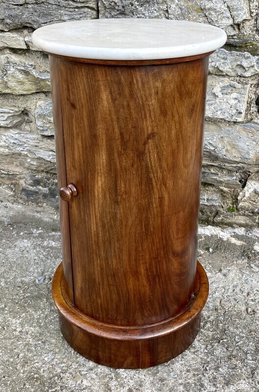 Victorian Mahogany Cylinder Pot Cupboard