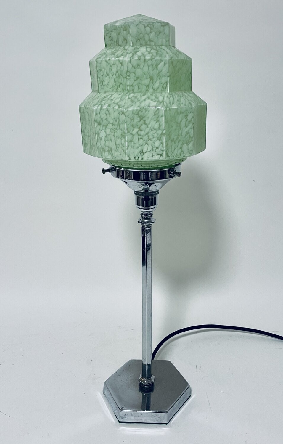 Art Deco Chrome Table Lamp