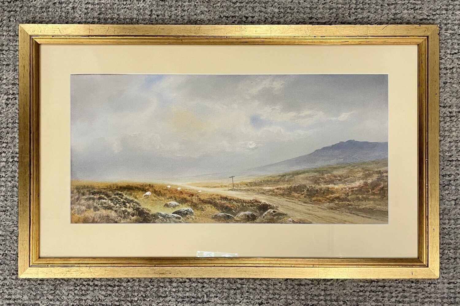 Dartmoor Watercolour by W H Dyer