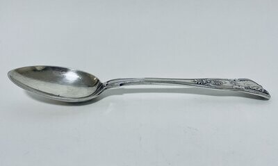Victorian Exeter Silver Serving Spoon
