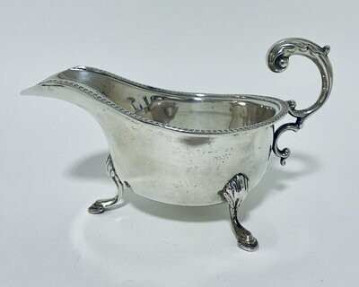 Antique Silver Sauce Boat