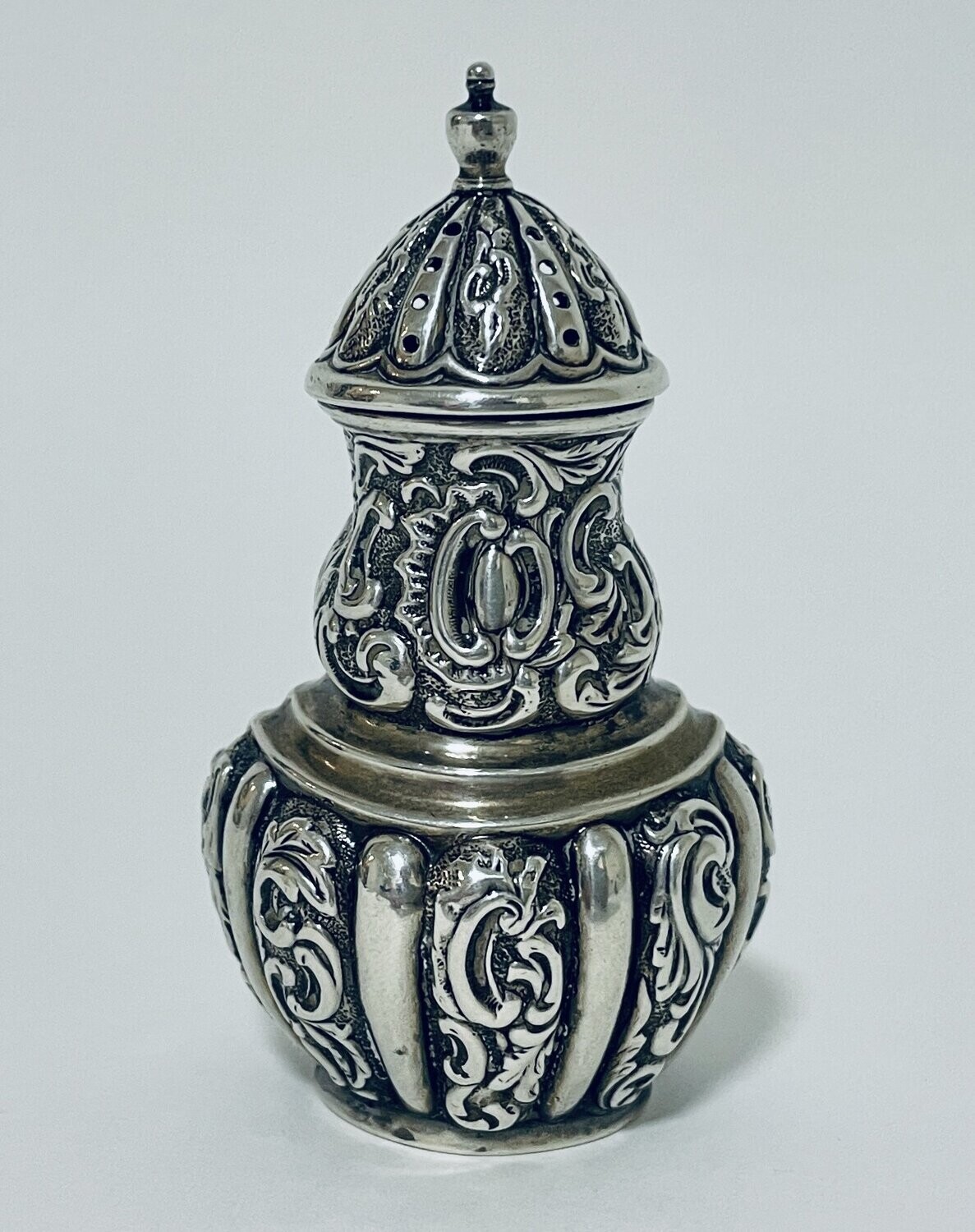 Victorian Silver Pepper Pot