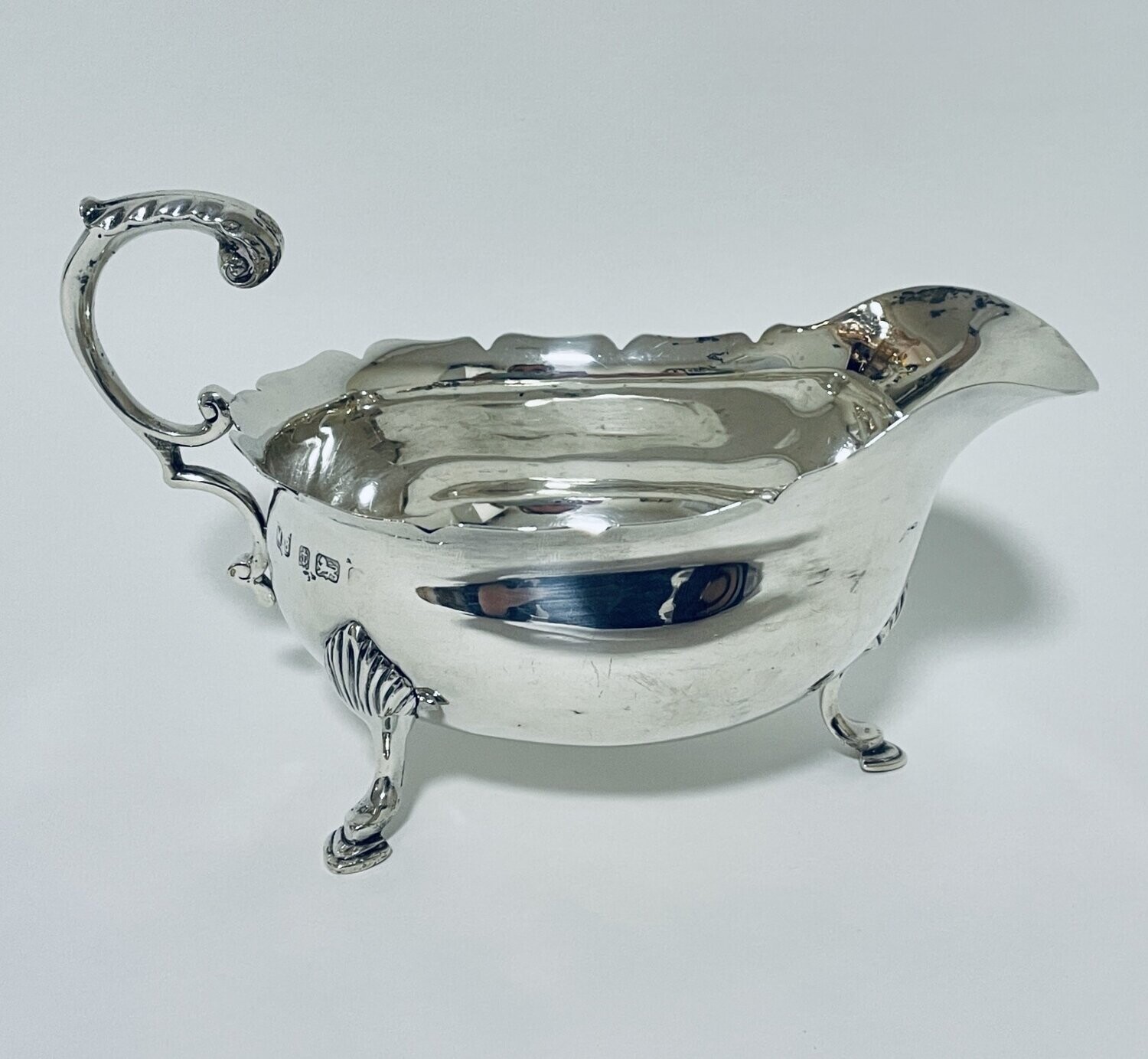 Edwardian Silver Sauce Boat