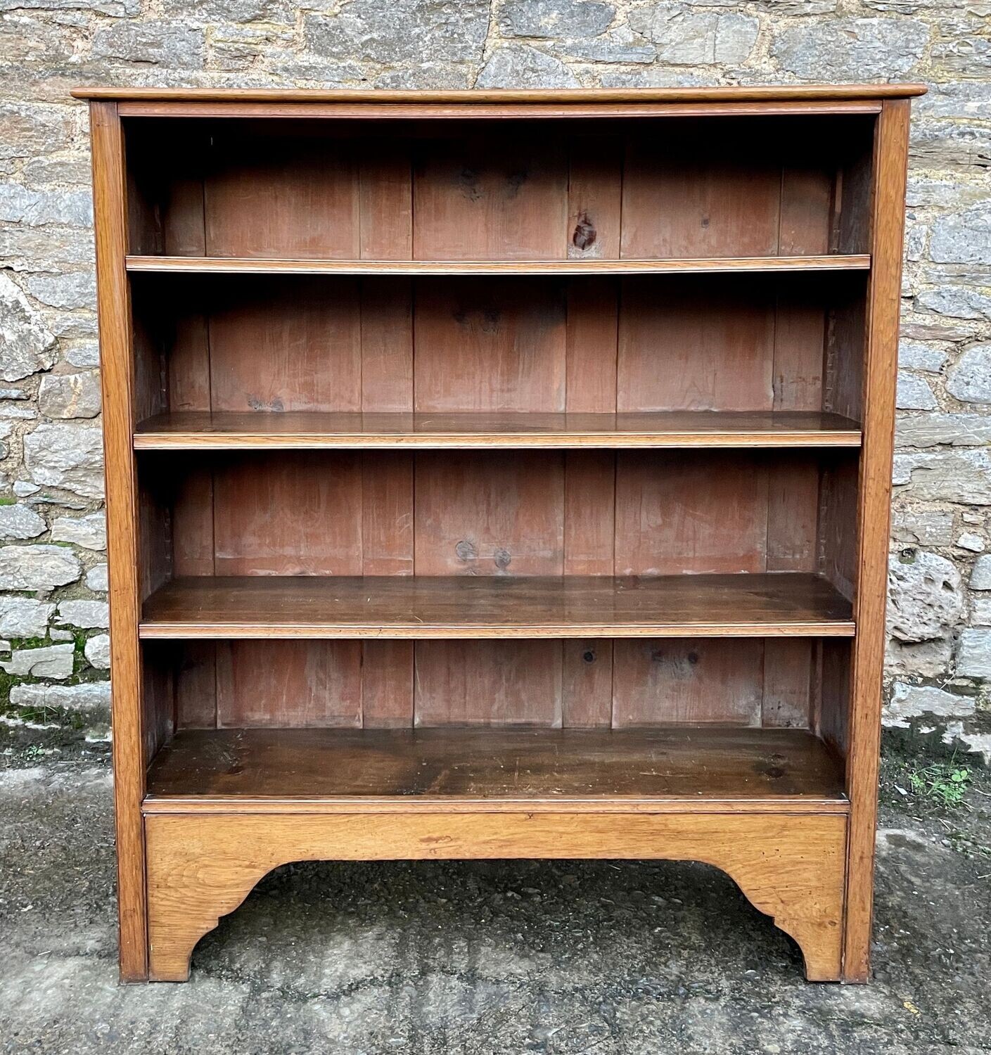 Large Antique Oak Bookcase