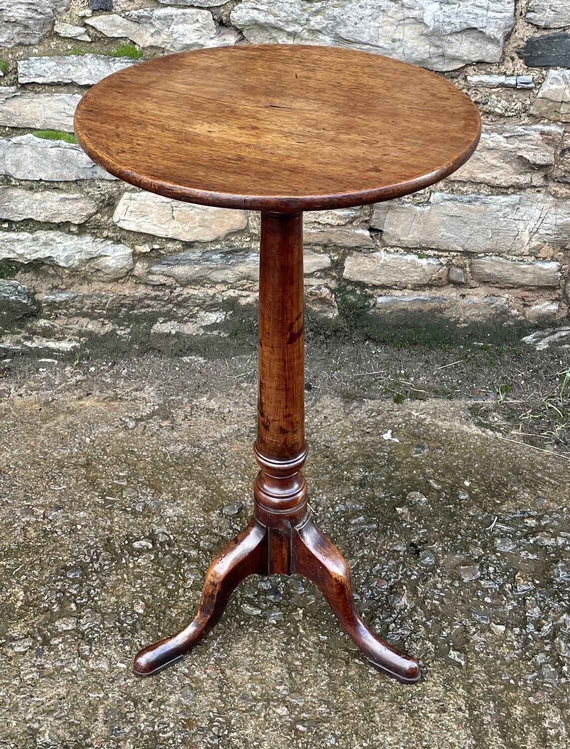​Georgian Oak Candle Table