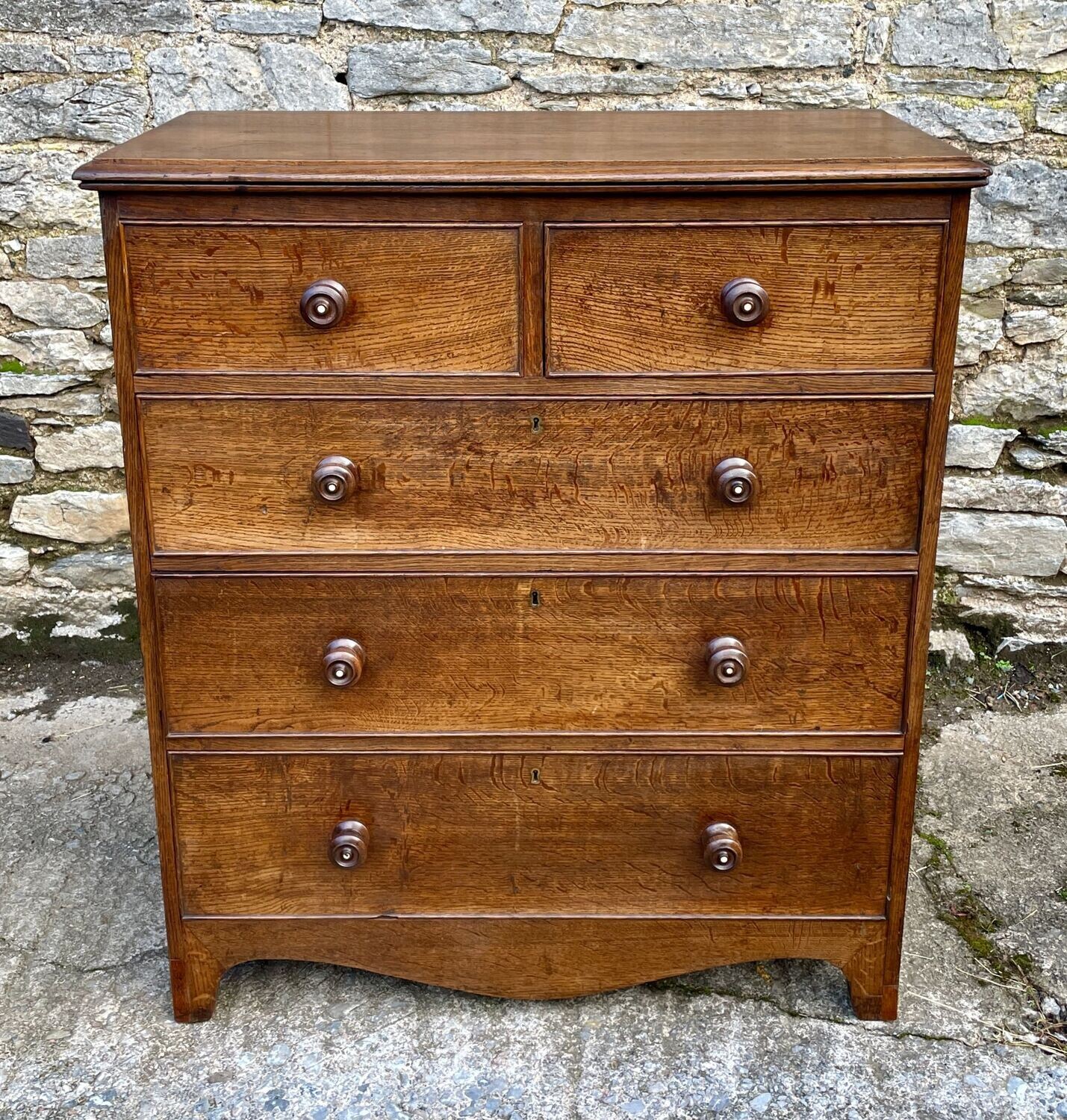 Antique Oak Chest of Drawers