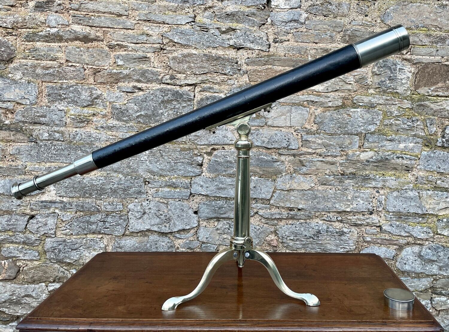 Antique Ross Library Telescope