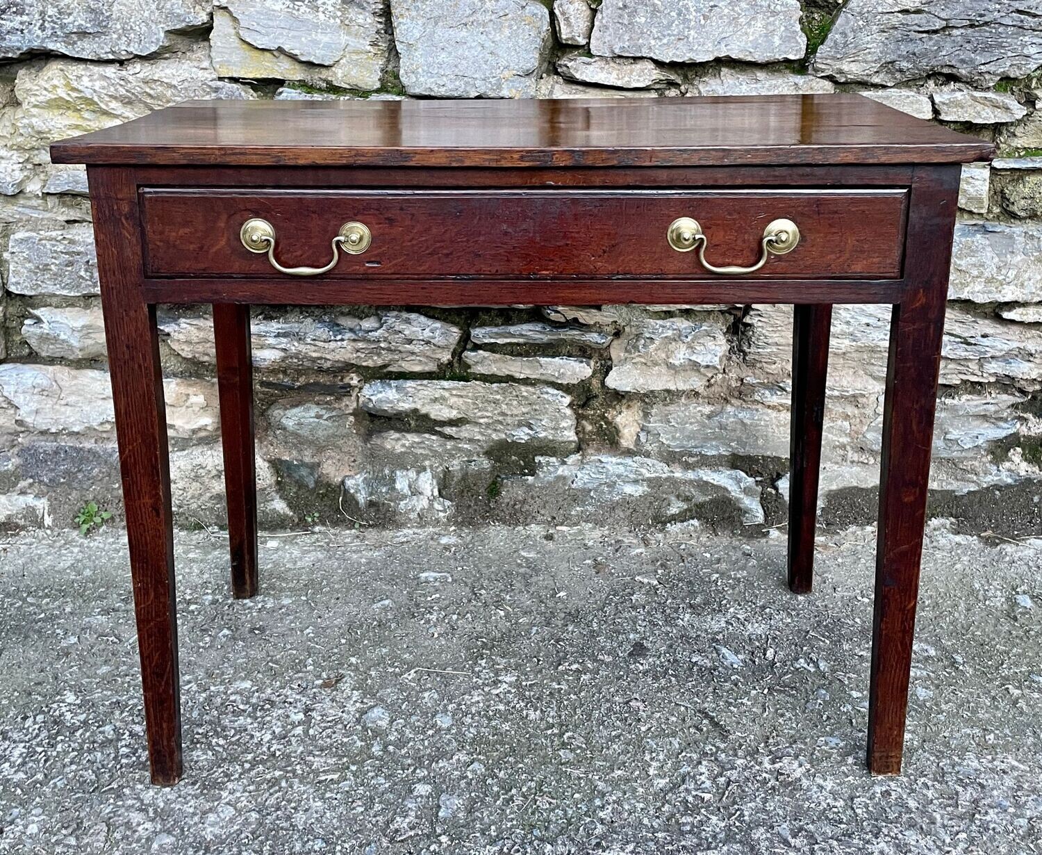 Georgian Oak Side Table