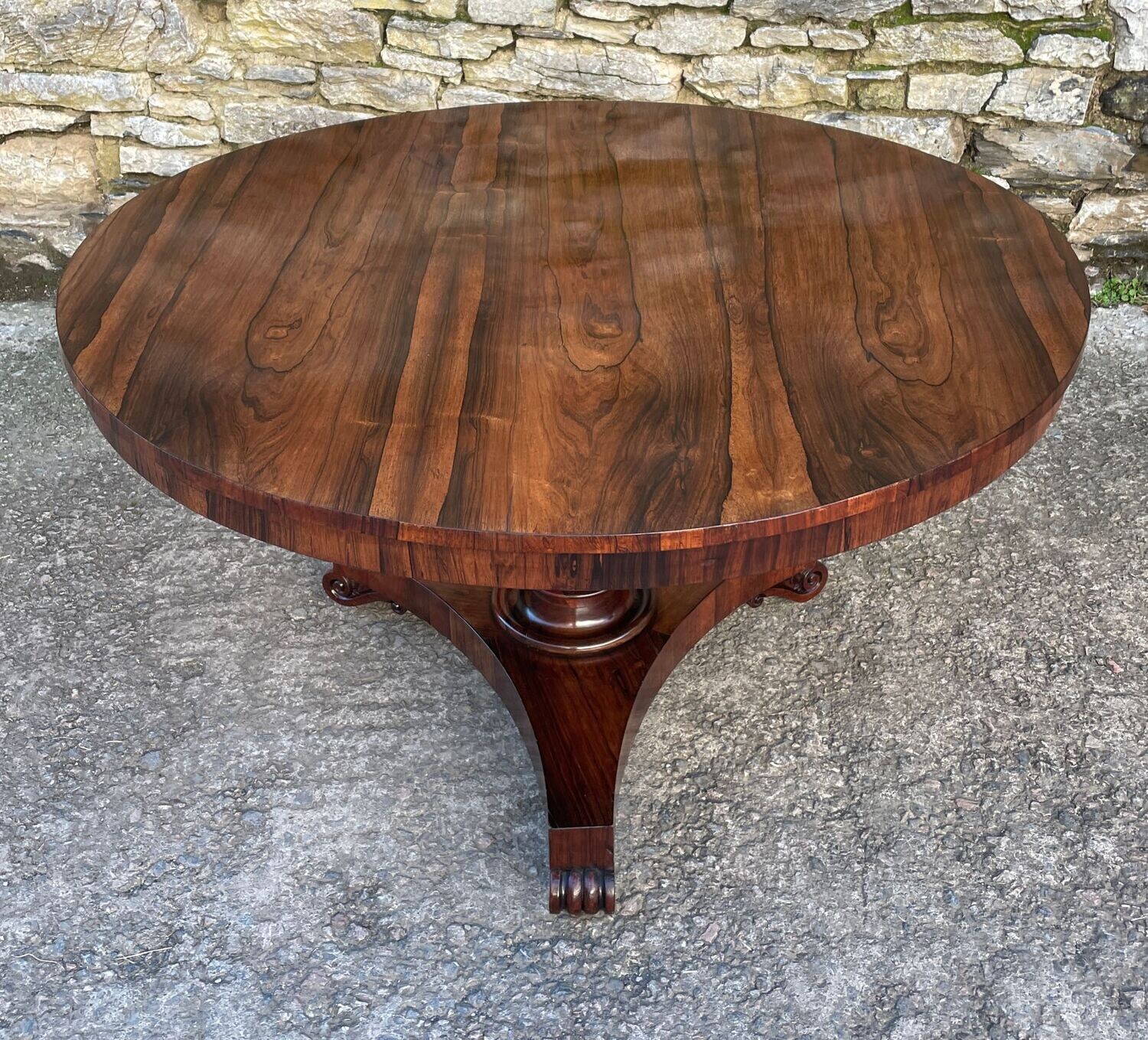 Regency Rosewood Breakfast Table