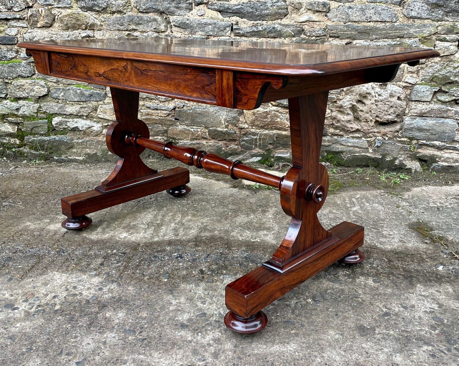 Regency Rosewood Library Table
