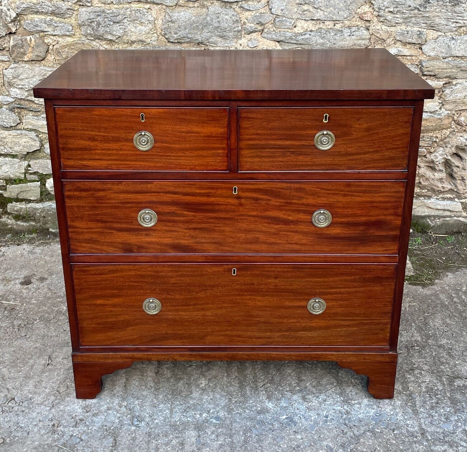 Small Georgian Mahogany Chest of Drawers