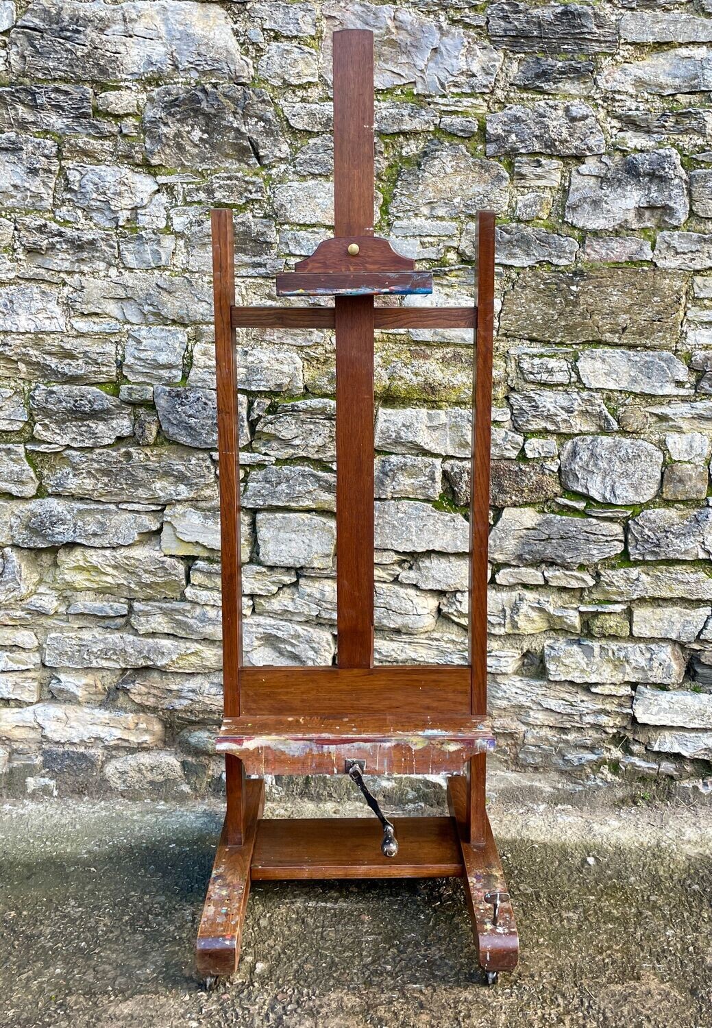 ​Large Antique Oak Studio Easel