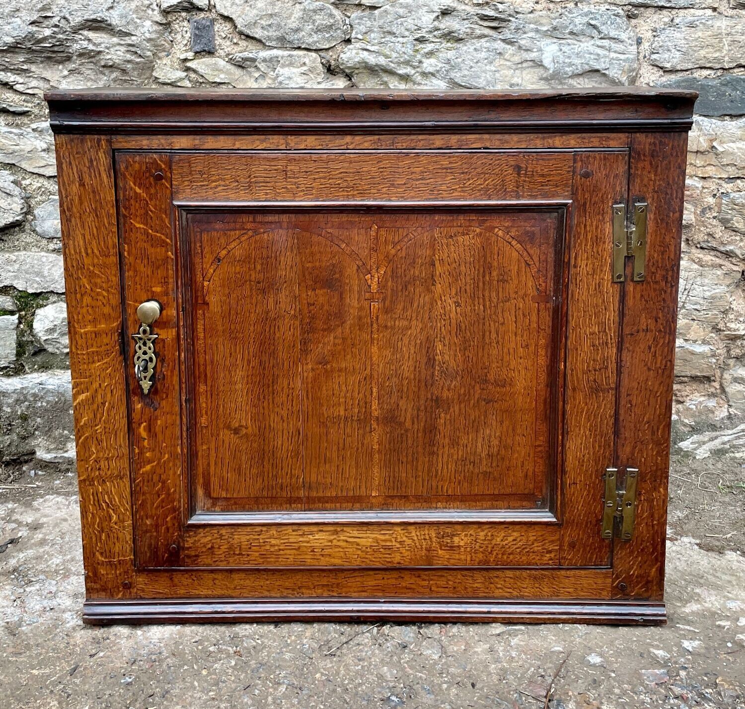 ​18th Century Oak Spice Cupboard