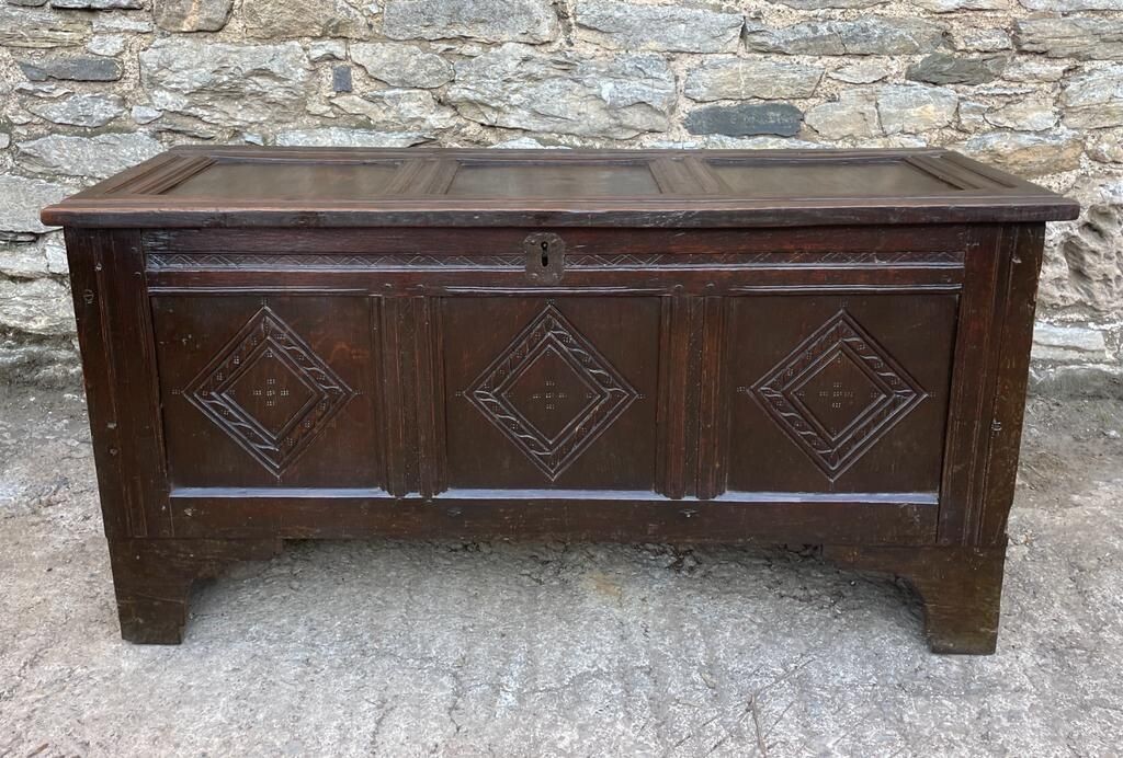 18th Century Oak Coffer