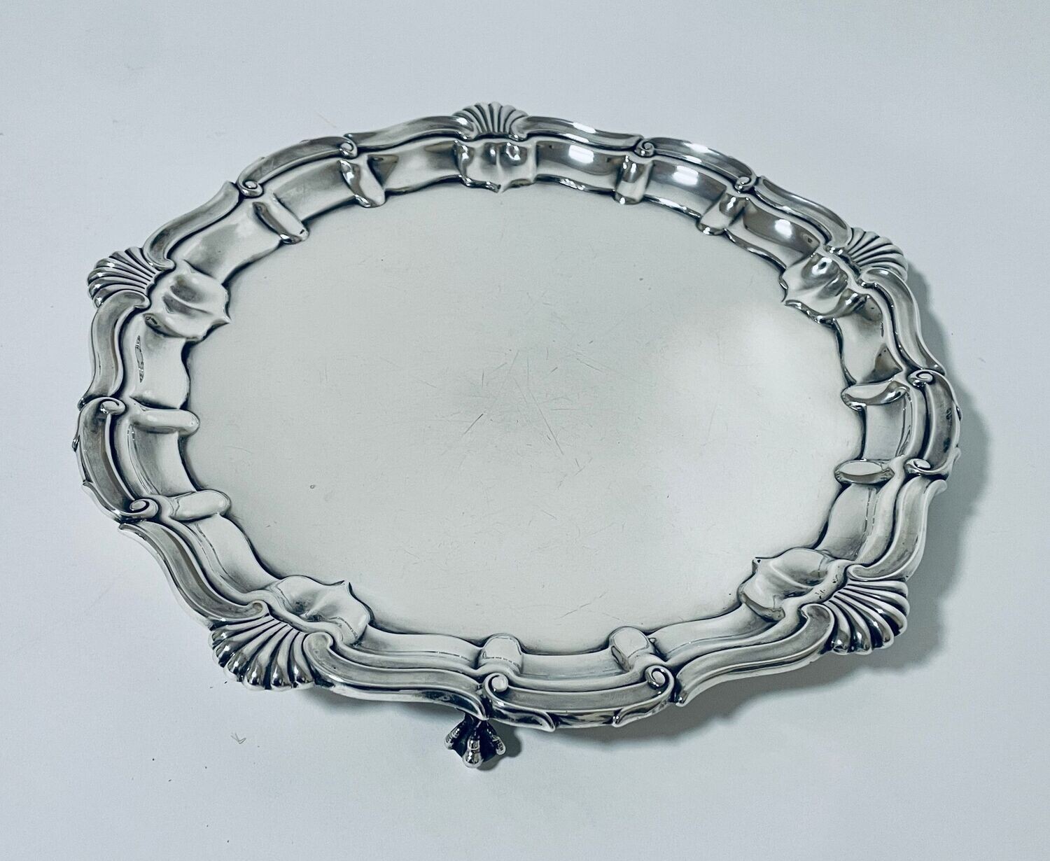 Antique Silver Salver