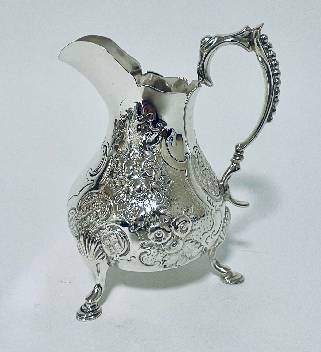 Victorian Silver Cream Jug