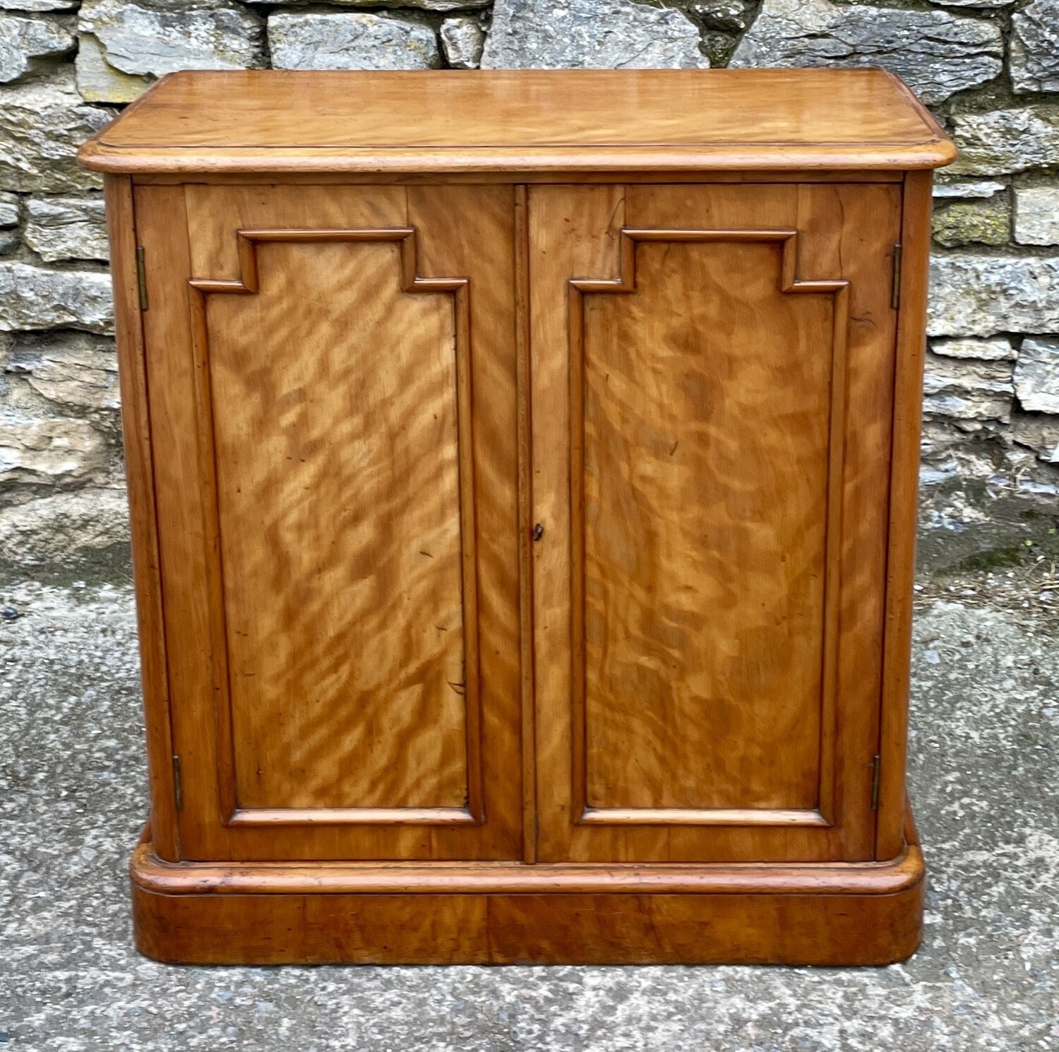 Victorian Satinwood Cupboard