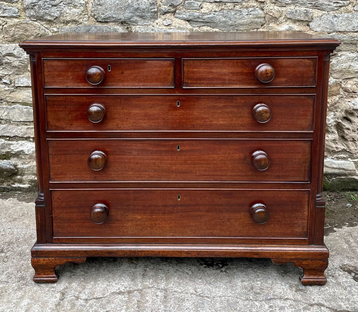 George III  Mahogany Chest of Drawers