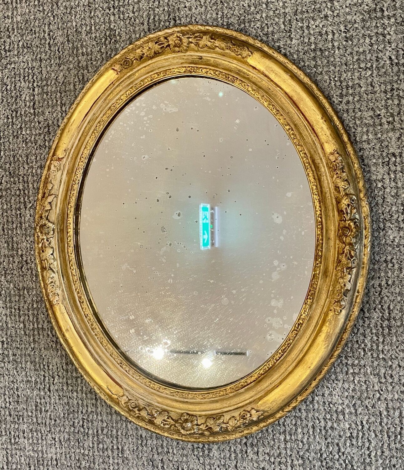 Antique Gilt Framed Mirror