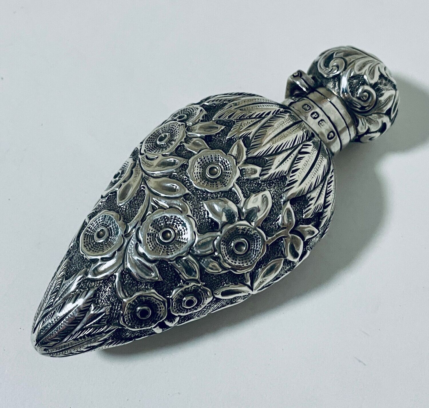 Victorian Silver Scent Bottle