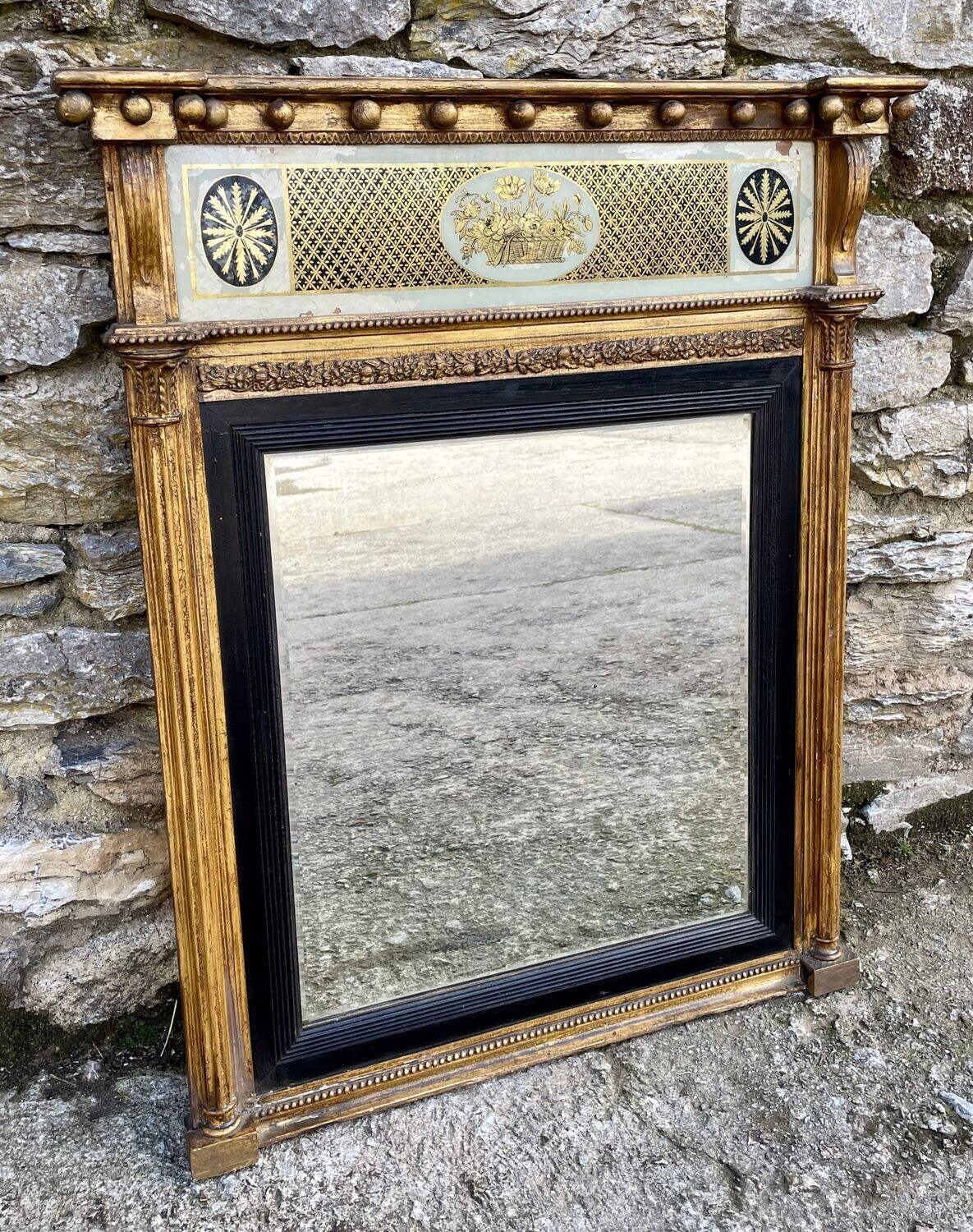 Regency Gilt Pier Mirror