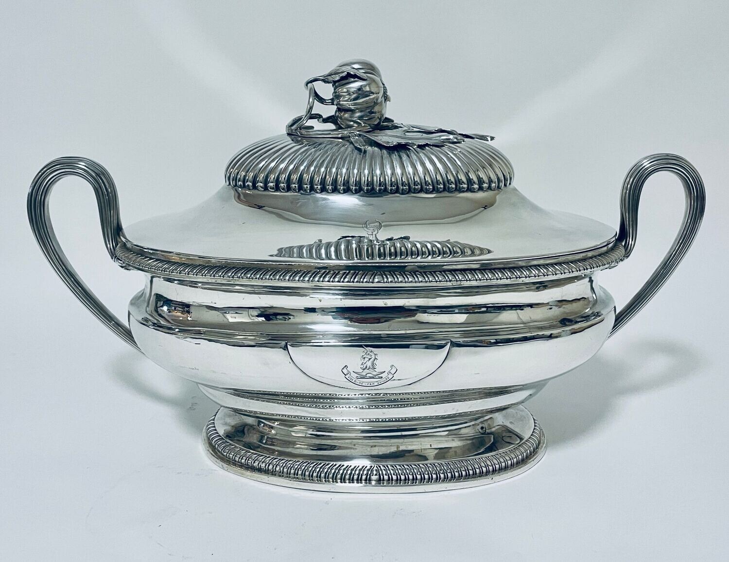 18th Century Georgian Solid Silver Tureen