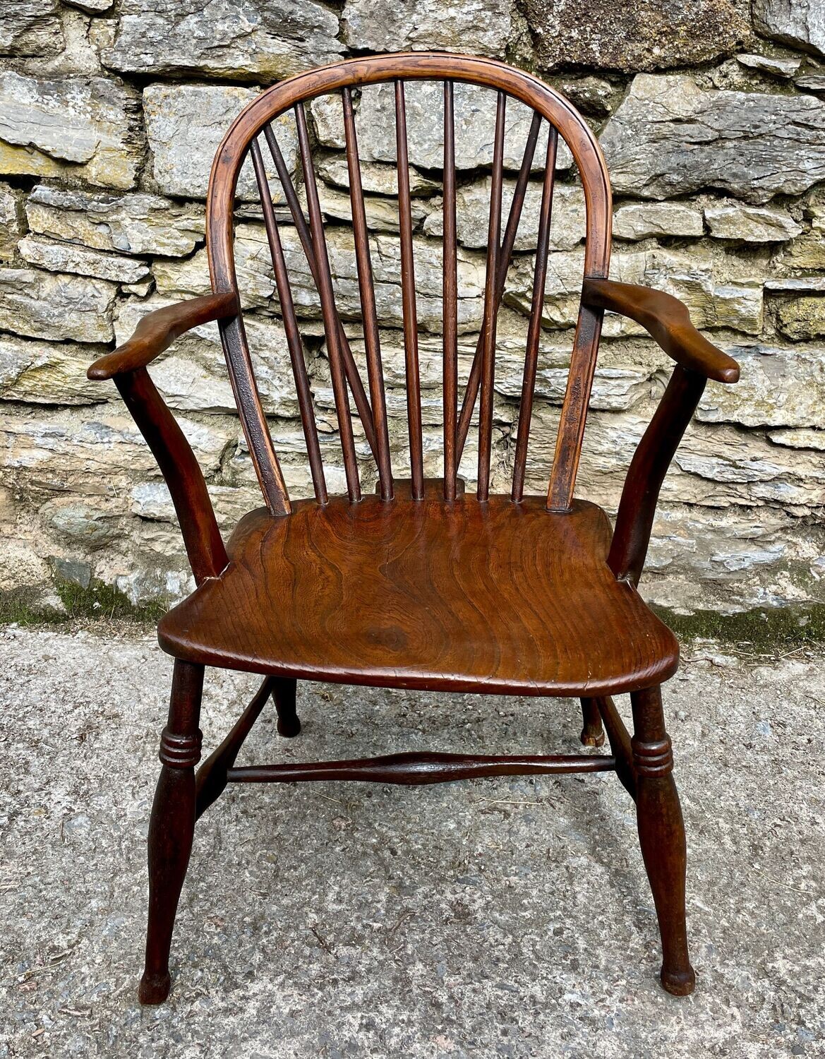 Early 19th Century Stick Back Windsor Chair