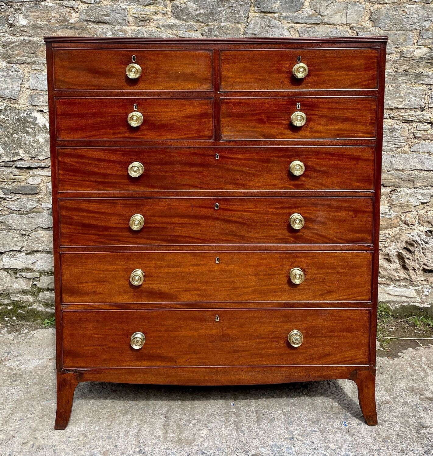 Huge Regency Mahogany Chest of Drawers